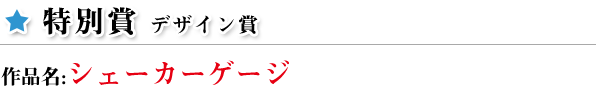 ���ʏ� �f�U�C���܁@ �V�F�[�J�[�Q�[�W 